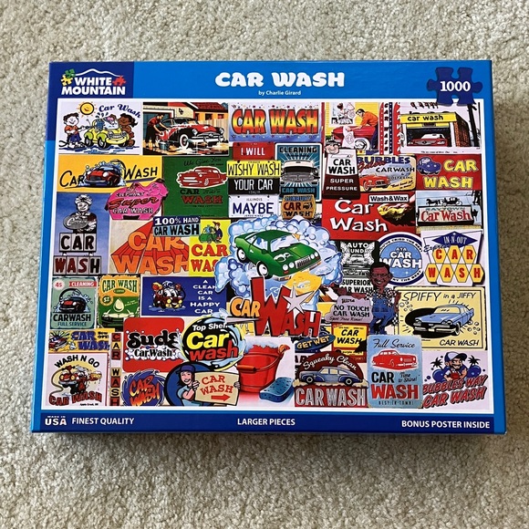 White Mountain Car Wash puzzle - Picture 1 of 6
